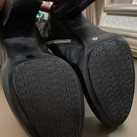 Michael Kors Tall Leather Boots - Picture 9 of 9